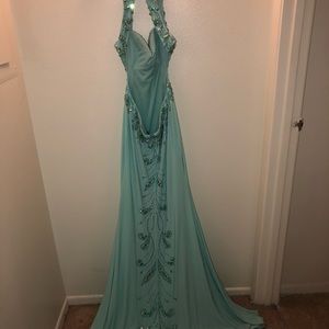 Blue prom/bridal dress